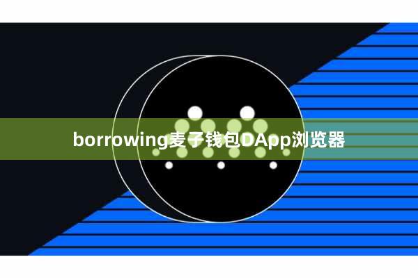 borrowing麦子钱包DApp浏览器