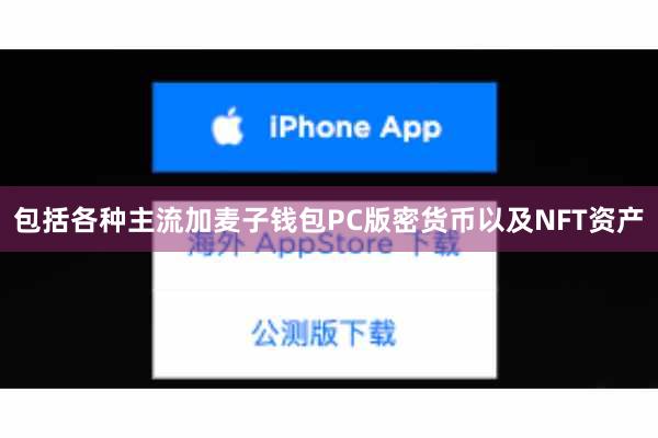 包括各种主流加麦子钱包PC版密货币以及NFT资产