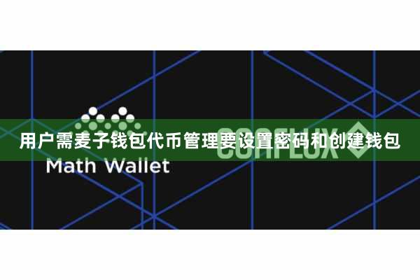 用户需麦子钱包代币管理要设置密码和创建钱包